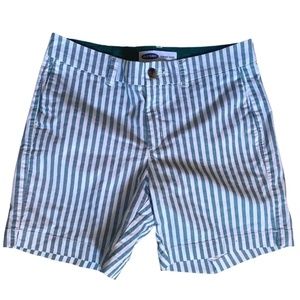 Old Navy Sage Green Striped Shorts Size 6